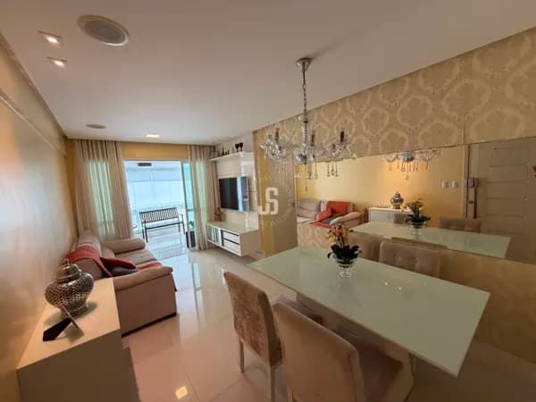 Apartamento 2 quartos à venda em Patamares, 80m², andar alto, varanda gourmet e 1 vaga
