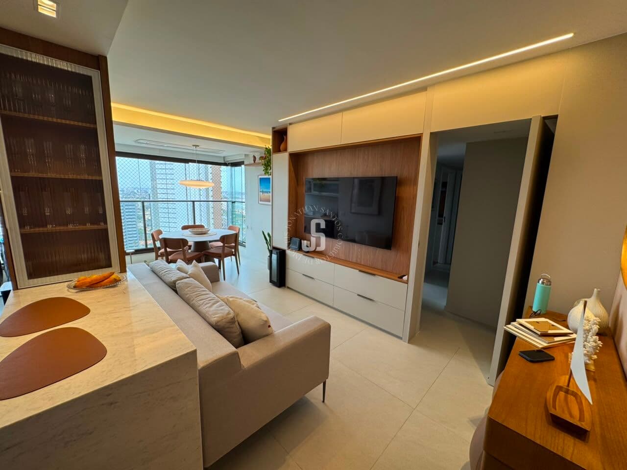 Apartamento 3 quartos à venda em Jaguaribe, nascente, vista mar e 74m²