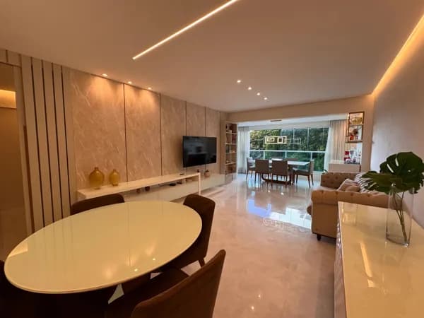 Apartamento 3 quartos à venda em Alphaville I, 142m², nascente, reformado e 3 vagas