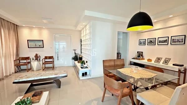 Apartamento 3 suítes à venda em Patamares, vista mar, 145m² e 3 vagas