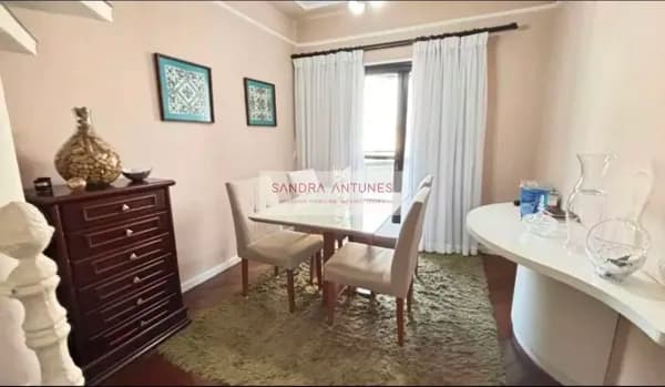 Apartamento Cobertura com 01 Dormitório, Vista Livre-2 Vagas-Santos