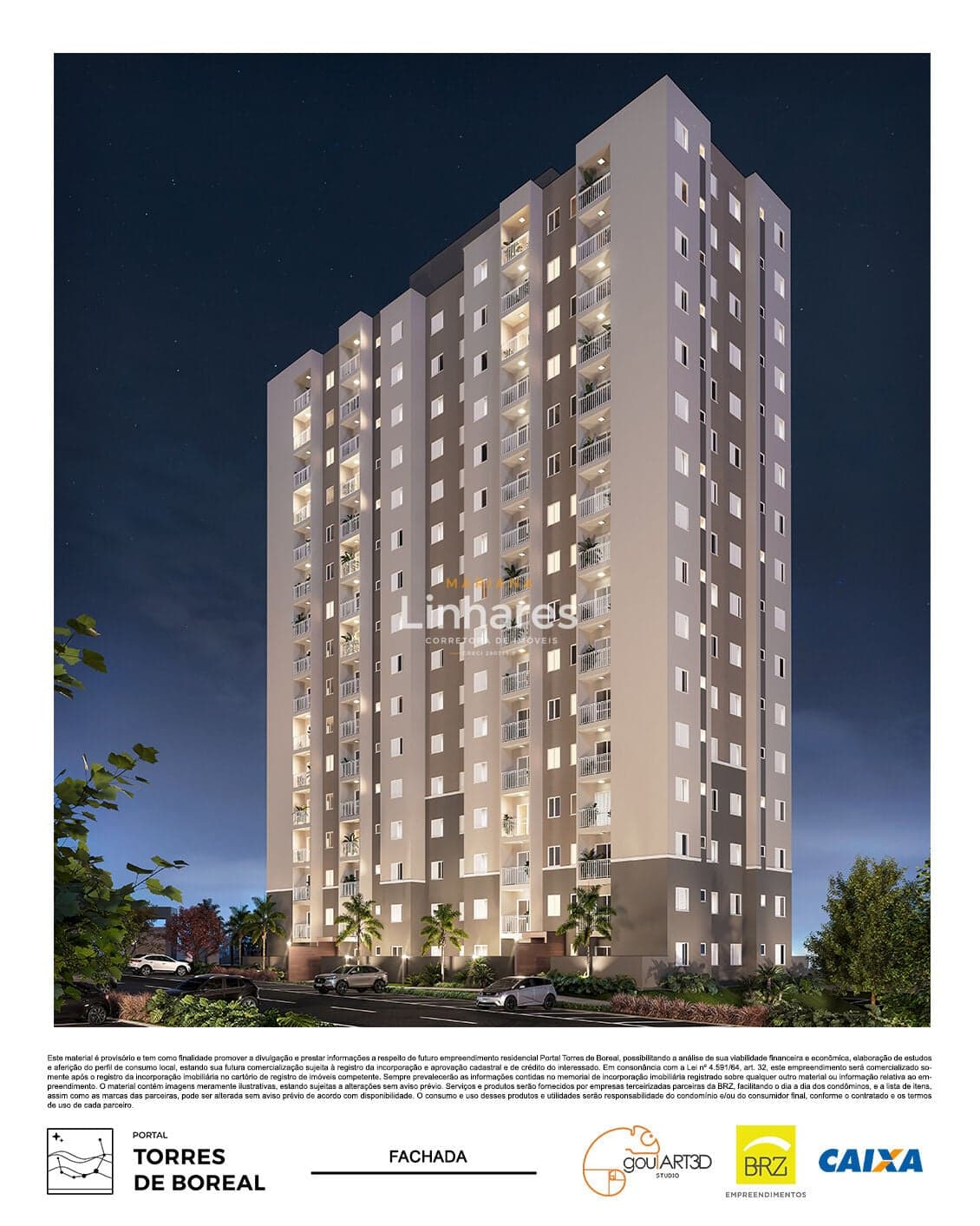 Apartamento Sumaré - BRZ Portal Torres de Boreal