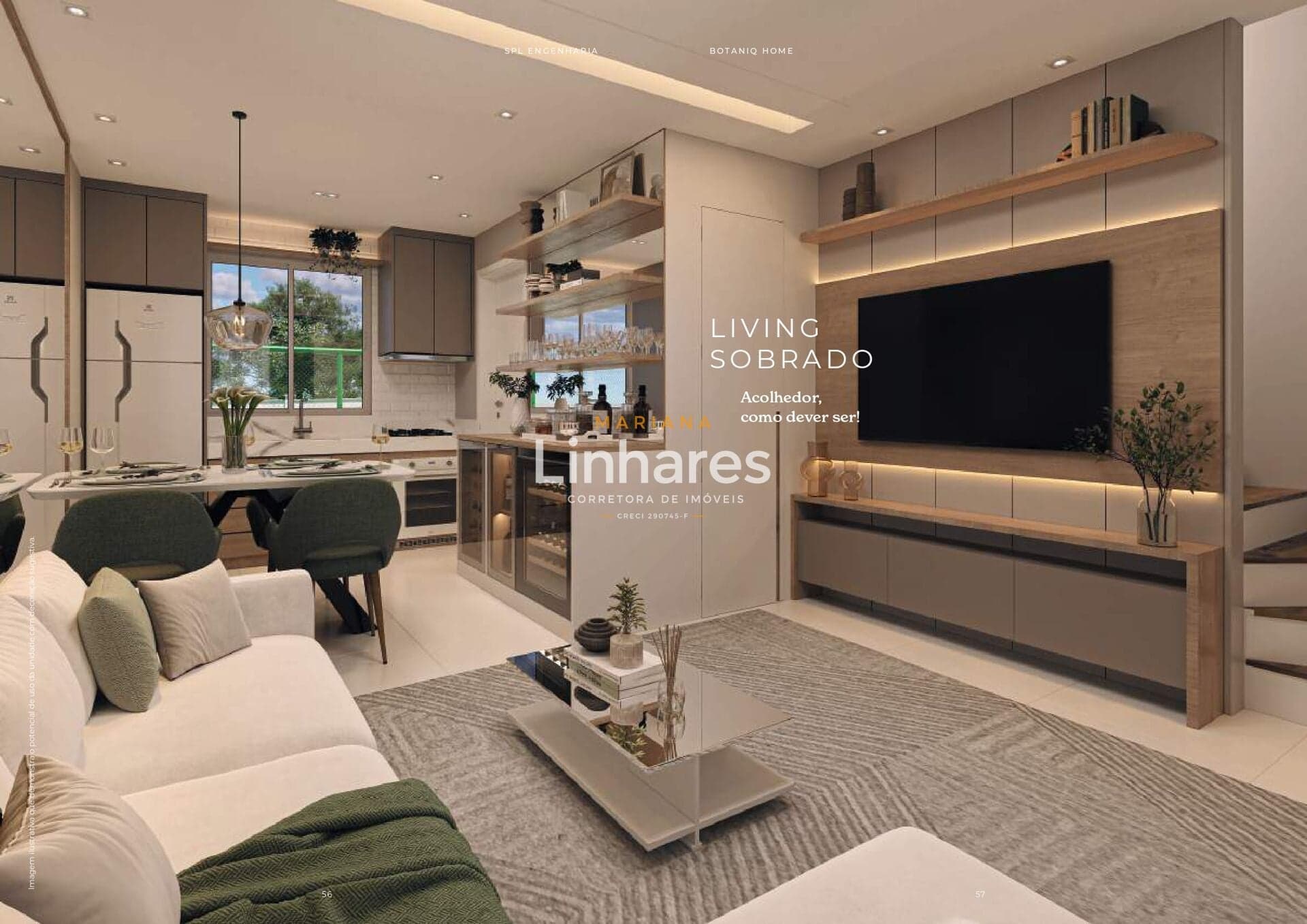 Casa em Paulínia - SPL Botaniq - Imobiliária Linhares