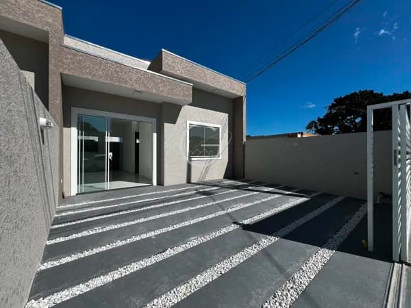 CASA GEMINADA COM 02 QUARTOS NO BALNEÁRIO CÉU AZUL