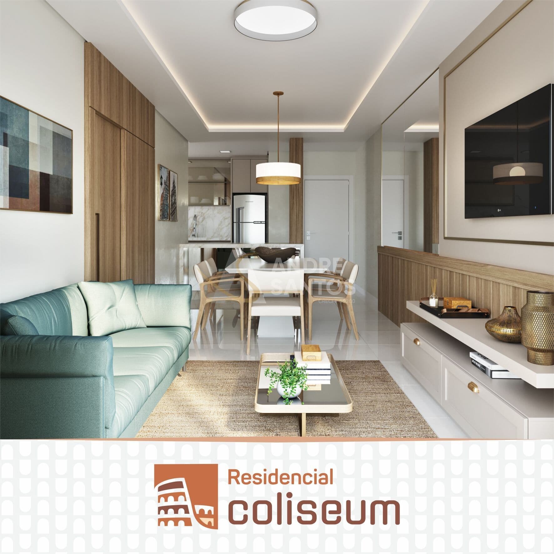 Apartamento em Vila Moema, Tubarão/SC