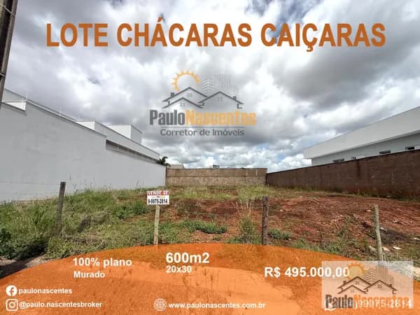 Lote Bairro Chácaras Caiçaras