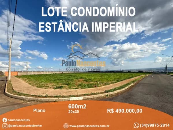 Lote no Condomínio Estância Imperial