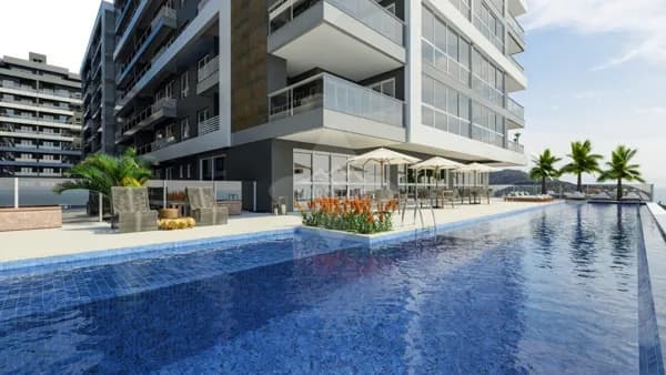 Apartamento Home Club Garden Alto Padrão - 200m da Praia