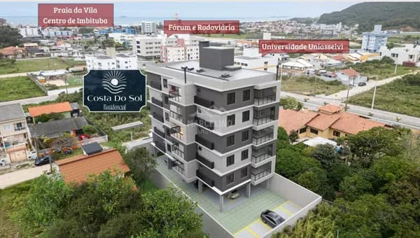 Apartamento 2 Dormitórios à venda em Imbituba - SC