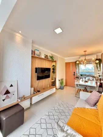 Apartamento montado e reformado, 3 quartos, 1 suíte, 80m², 2 vagas de garagem