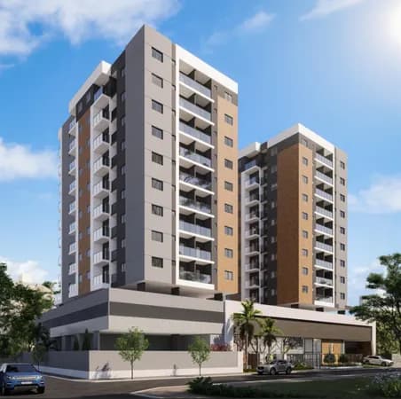 Lançamento Due Home & Living - Gardens, studios, 1 quartos e 2 quartos com suíte, lazer completo
