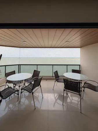 Apartamento 200m², 4 quartos frente para o mar na Praia da Costa