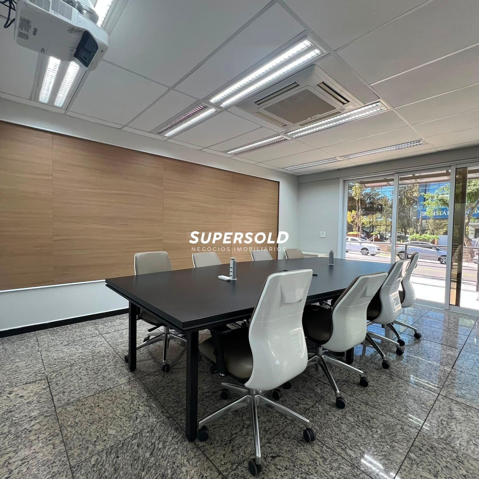 Sala comercial para alugar Alphaville Campinas 120m² | Escritório moderno com excelente localização