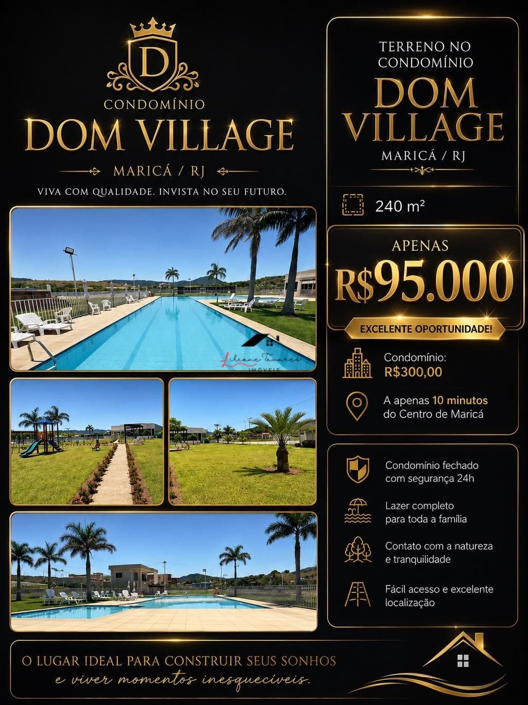 🏡✨ OPORTUNIDADE NO CONDOMÍNIO DOM VILLAGE – MARICÁ/RJ ✨🏡
