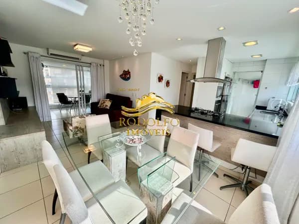 Guarujá-SP Praia da Enseada 3 Dormitórios 111m² 2 Vagas Vista Mar Lazer de Clube