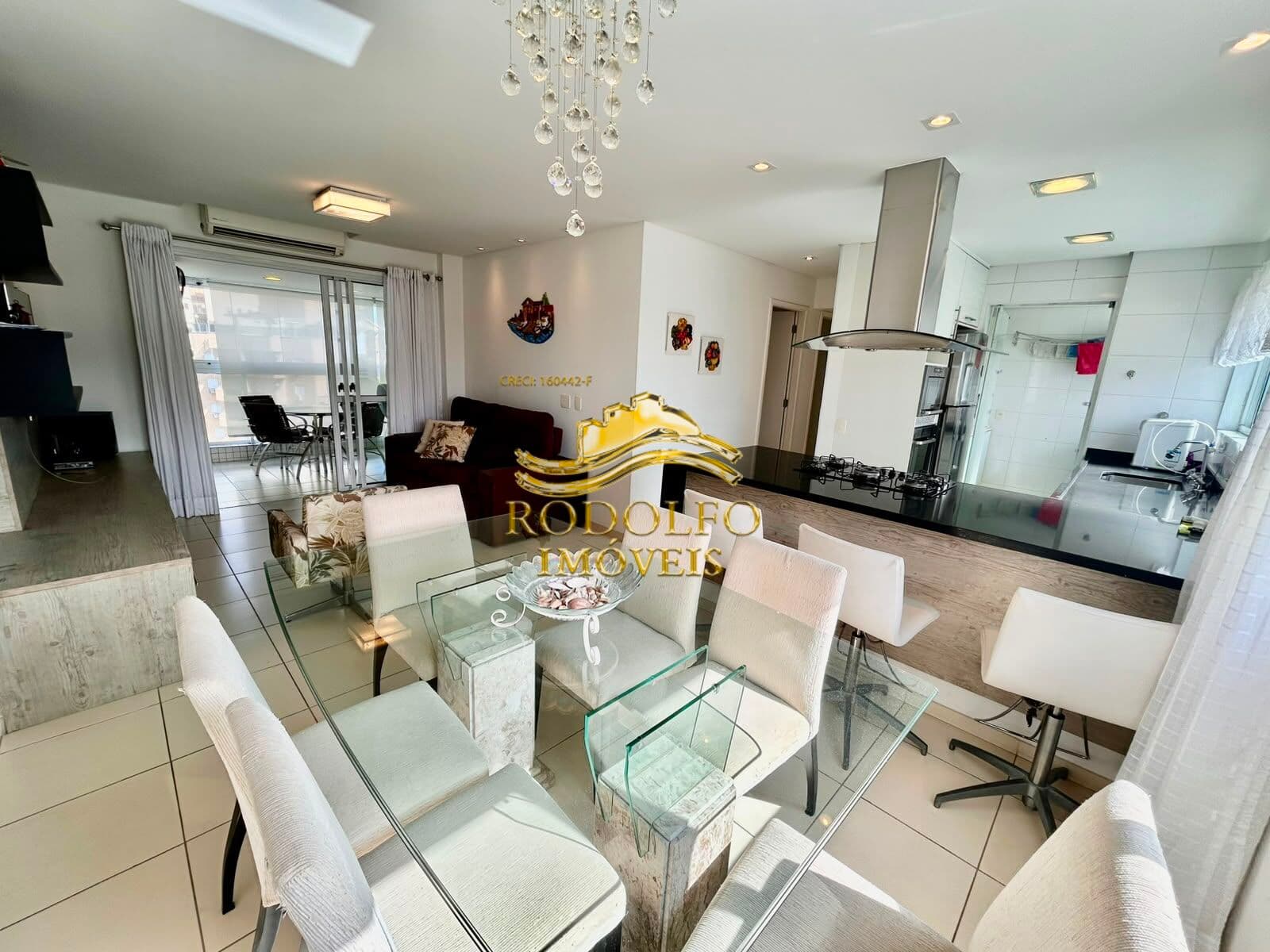 Guarujá-SP Praia da Enseada 3 Dormitórios 111m² 2 Vagas Vista Mar Lazer de Clube