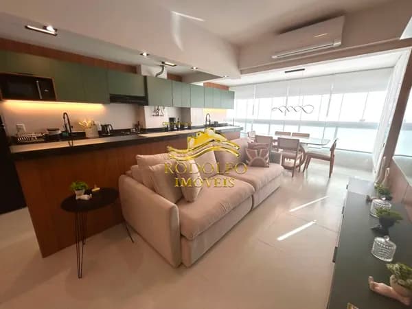 Guarujá-SP Praia das Astúrias 2 Dormitórios 74m² 2 Vagas Ar-condicionado Lazer Completo