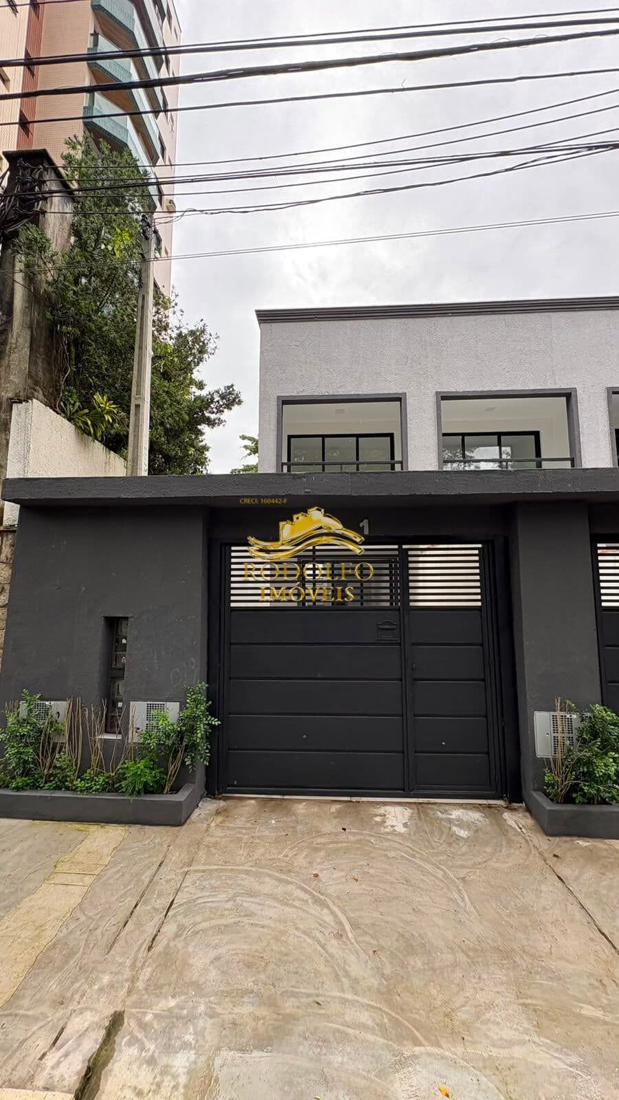Guarujá-SP Sobrado na Praia das Astúrias 2 Dormitórios 110m² 1 Vaga Piscina