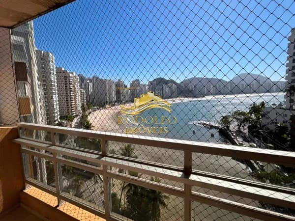 Guarujá-SP Praia das Astúrias Frente ao Mar 4 Dormitórios 147m² 1 Vaga Ar-condicionado Piscina
