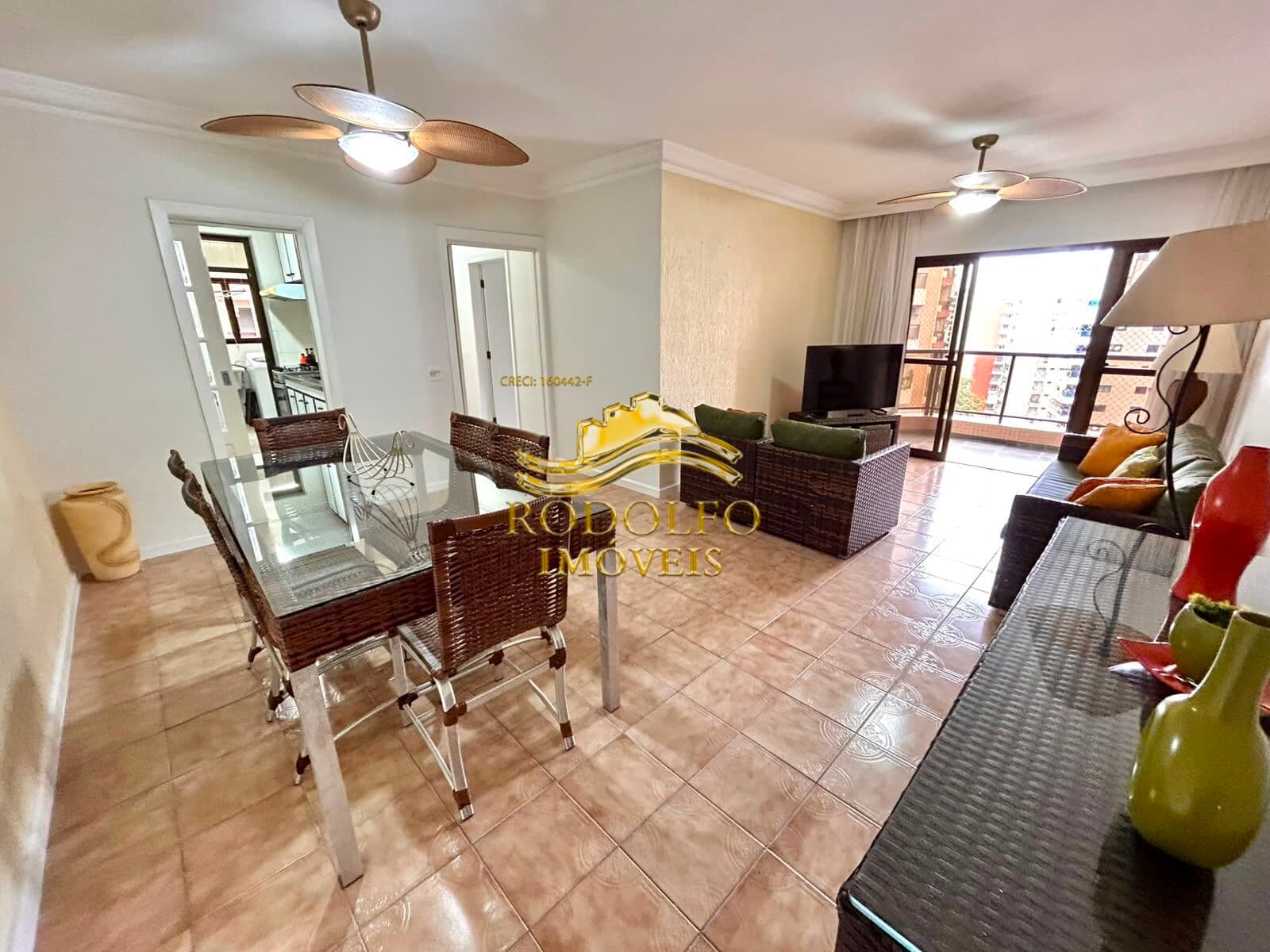 Guarujá-SP Praia das Pitangueiras 2 Dormitórios 90m² 2 Vagas Lazer Completo Ar-condicionado