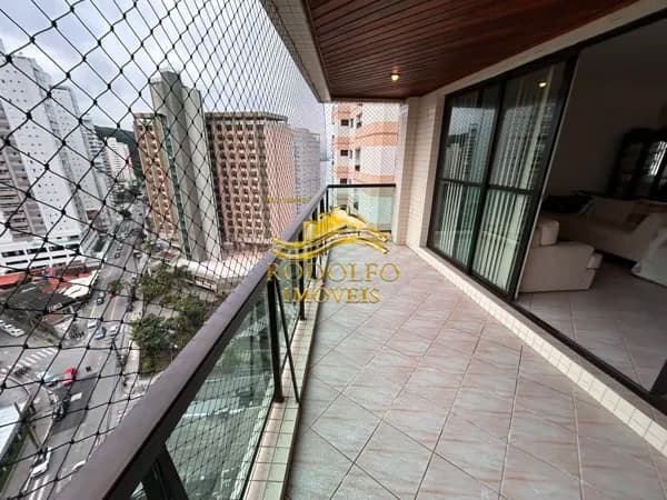 Guarujá-SP Praia das Astúrias 4 Dormitórios 150m² 1 Vaga Ar-condicionado Lazer Completo