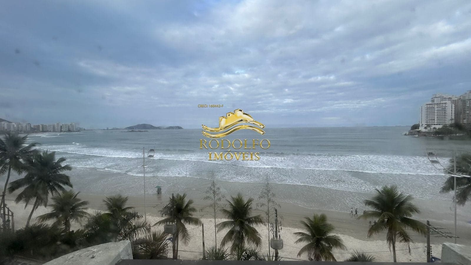 Guarujá-SP Frente ao Mar Praia das Astúrias 3 Dormitórios 150m² 2 Vagas Ar-condicionado