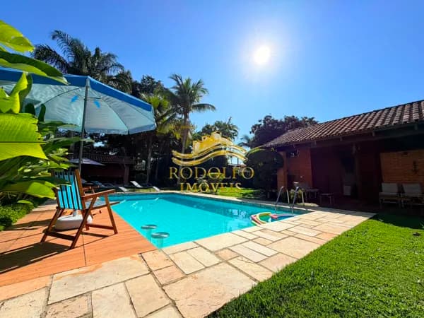 Guarujá-SP Praia Pernambuco Jardim Acapulco Casa 4 Dormitórios 400m² 8 Vagas Jardim Piscina Espaço Gourmet