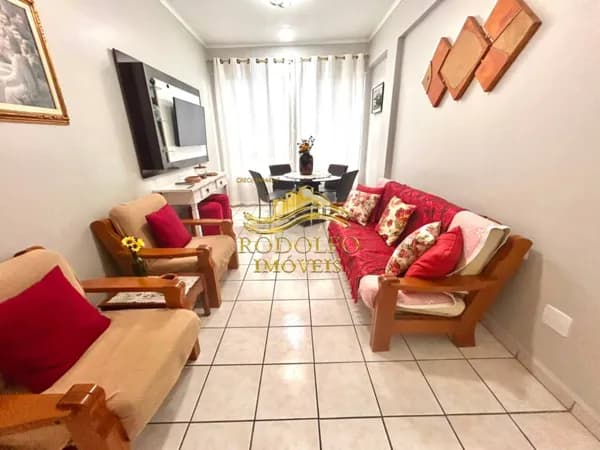 Guarujá-SP Praia das Astúrias 2 Dormitórios 76m² 1 Vaga Ar-condicionado Piscina Quadra Poliesportiva