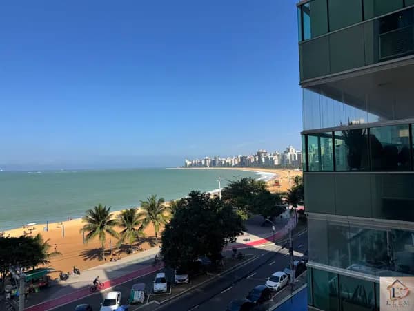 Apartamento vista livre para o mar em Praia da Costa, Vila Velha/ES