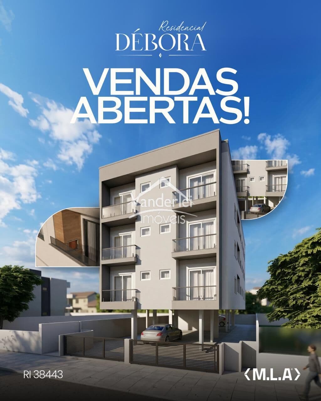 Apartamento Residencial Debora no bairro Barra do Aririu em Palhoça/SC