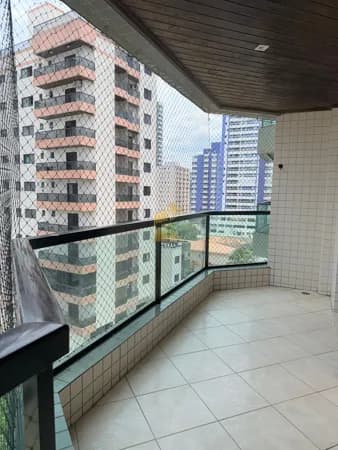 Apartamento para locação 3 dormitorios, vista mar, 2 vagas