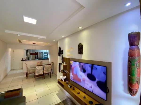 Apartamento 3 dormitórios 2 suítes e 2 vagas de garagem no bairro Canto do forte