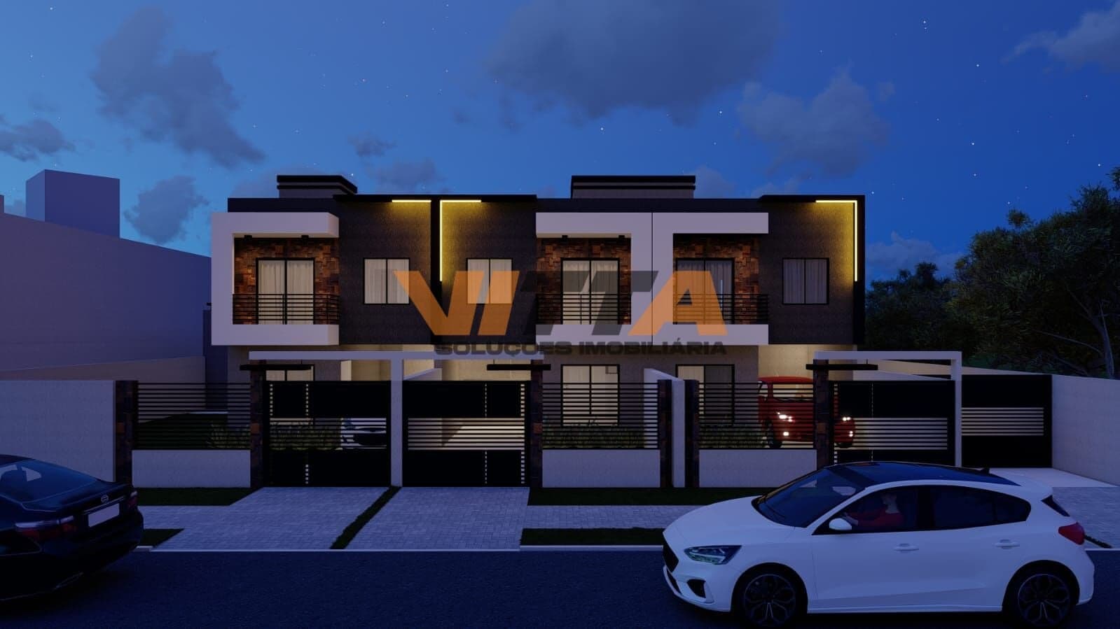Sobrados à venda no Xaxim com 82 m², 3 dorms com suíte. R$ 600.000,00