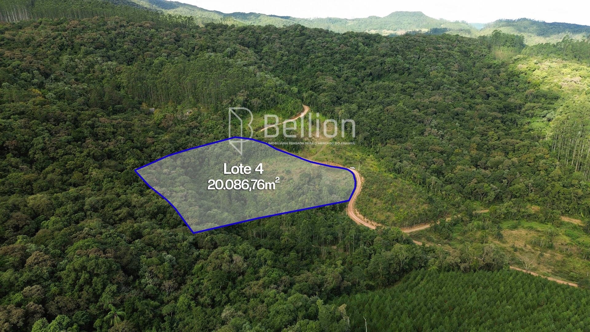 Terreno com 20.086,76m² em Ribeirão Coração, Benedito Novo