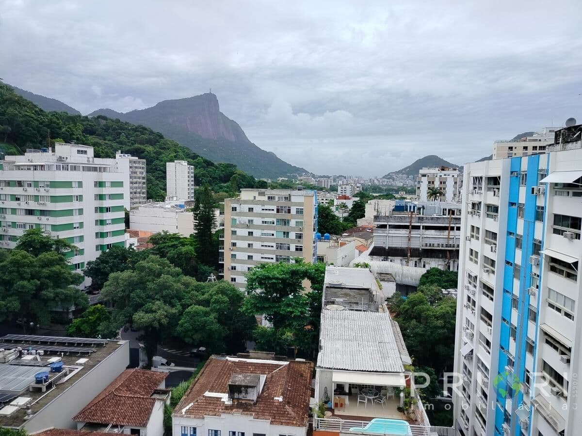 Vista Panorâmica para Cristo, Lagoa e Dois Irmãos | 3 Quartos | Garagem - 86 m²