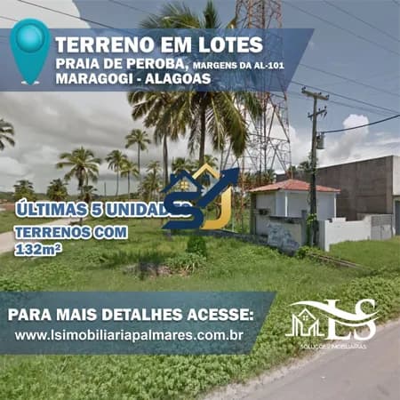 Terreno Lotes (Praia de Peroba)