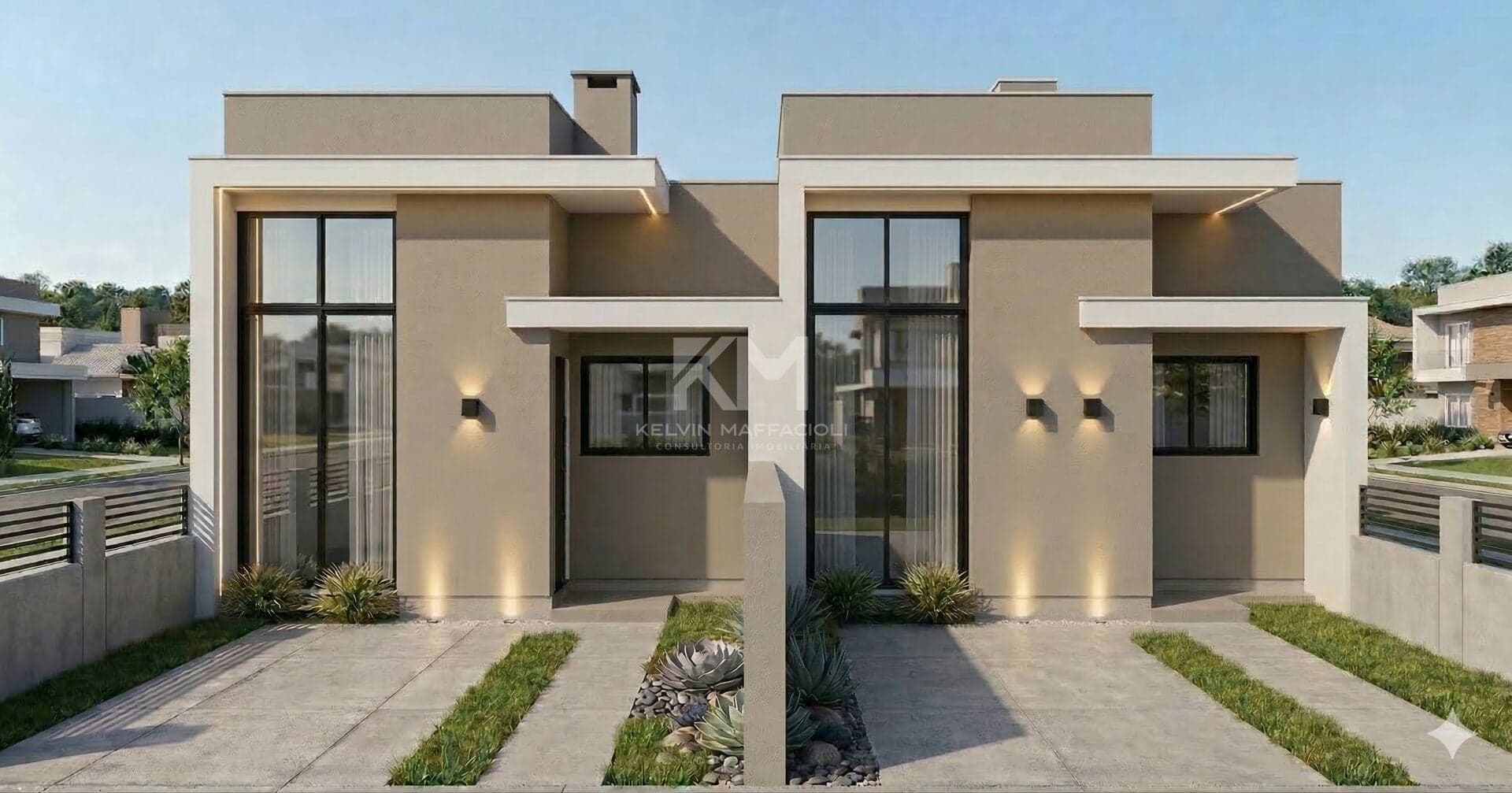 CASAS EM CONSTRUÇÃO PRÓXIMAS AO CENTRO DA TIMBAÚVA