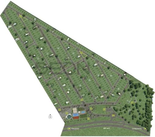 Lote/Terreno em Cascavel - Área Rural de Cascavel