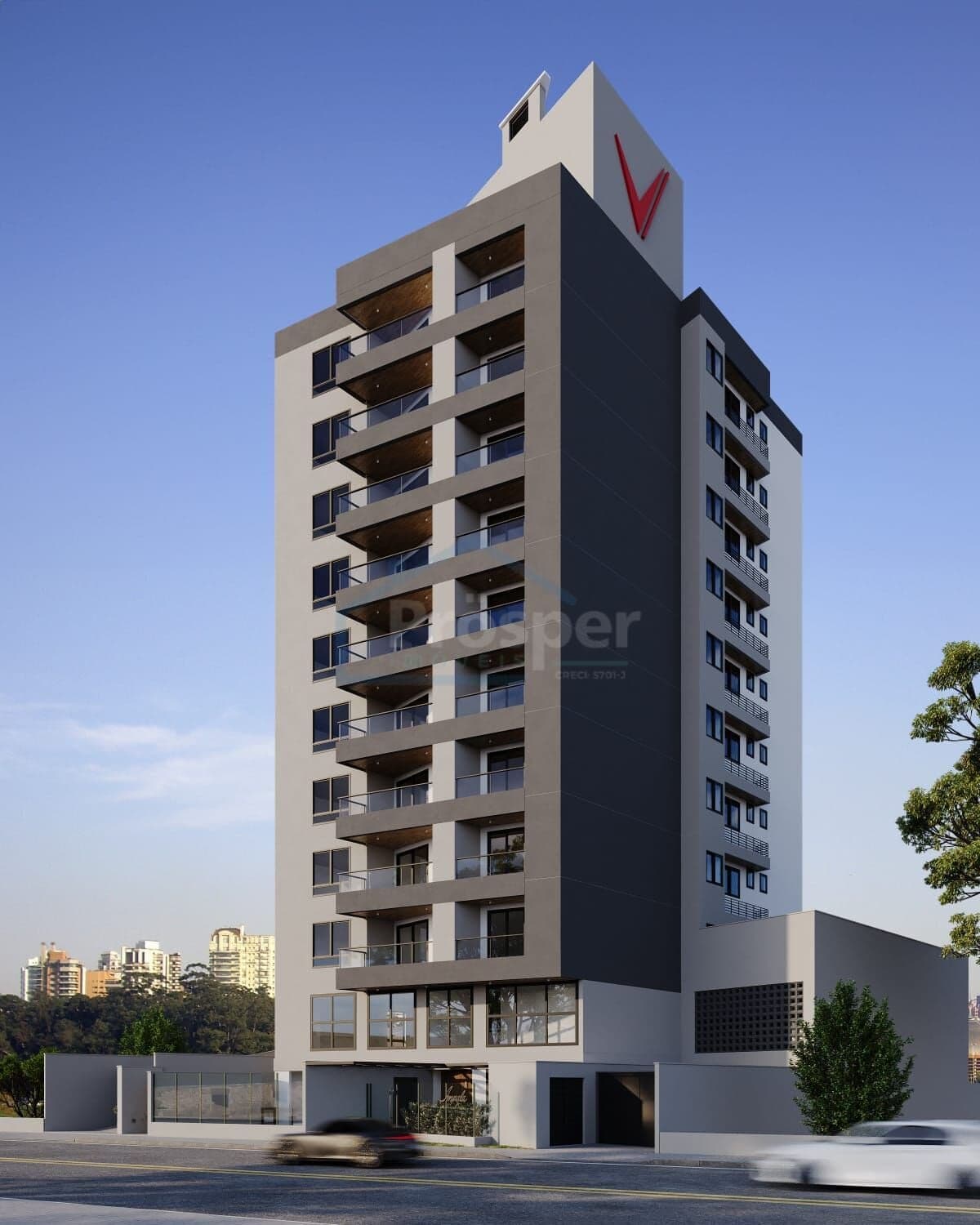 Apartamento 2 Quartos Alto Padrão no Saguaçu, Joinville/SC