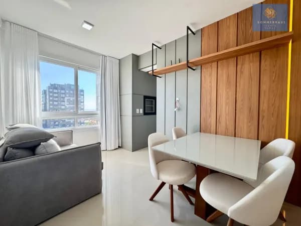 Apartamento mobiliado e decorado