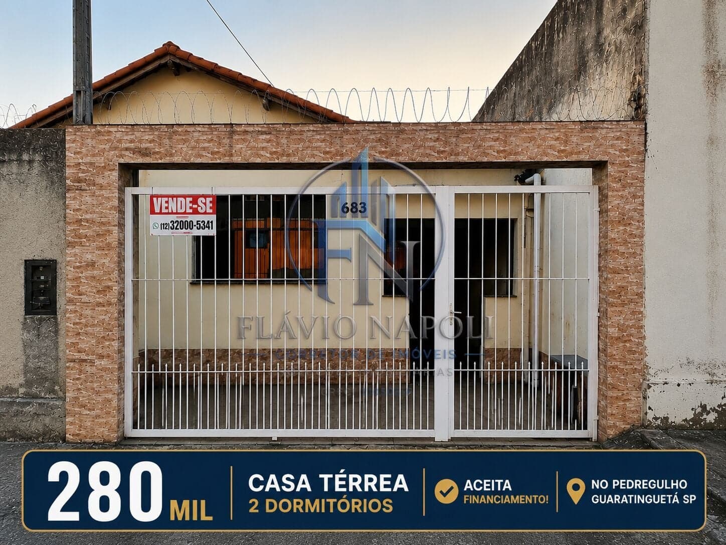 Casa em Guaratinguetá - Pedregulho