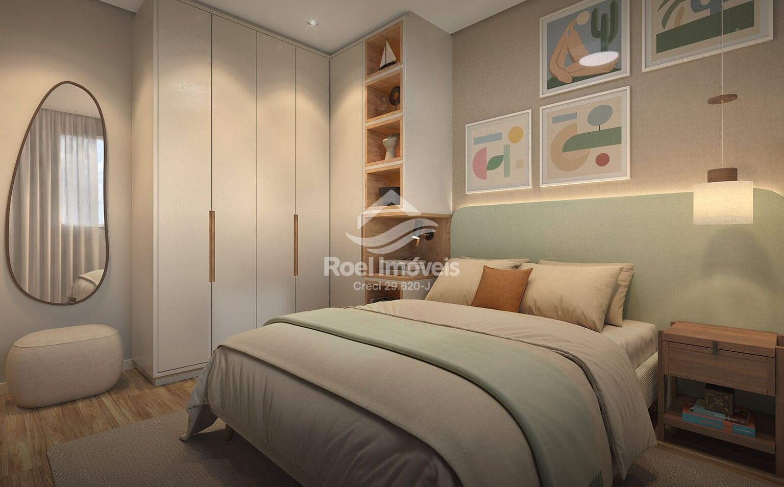 Apartamento 2 dormitórios com 1 suíte no Alto da Boa Vista - Sorocaba
