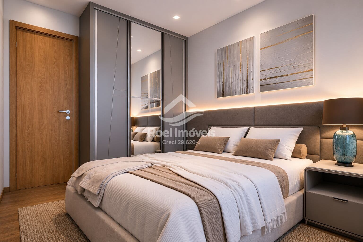 Apartamento na Planta 2 dormitórios RESIDENCIAL SCARPONE - Próximo ao Parque das Águas