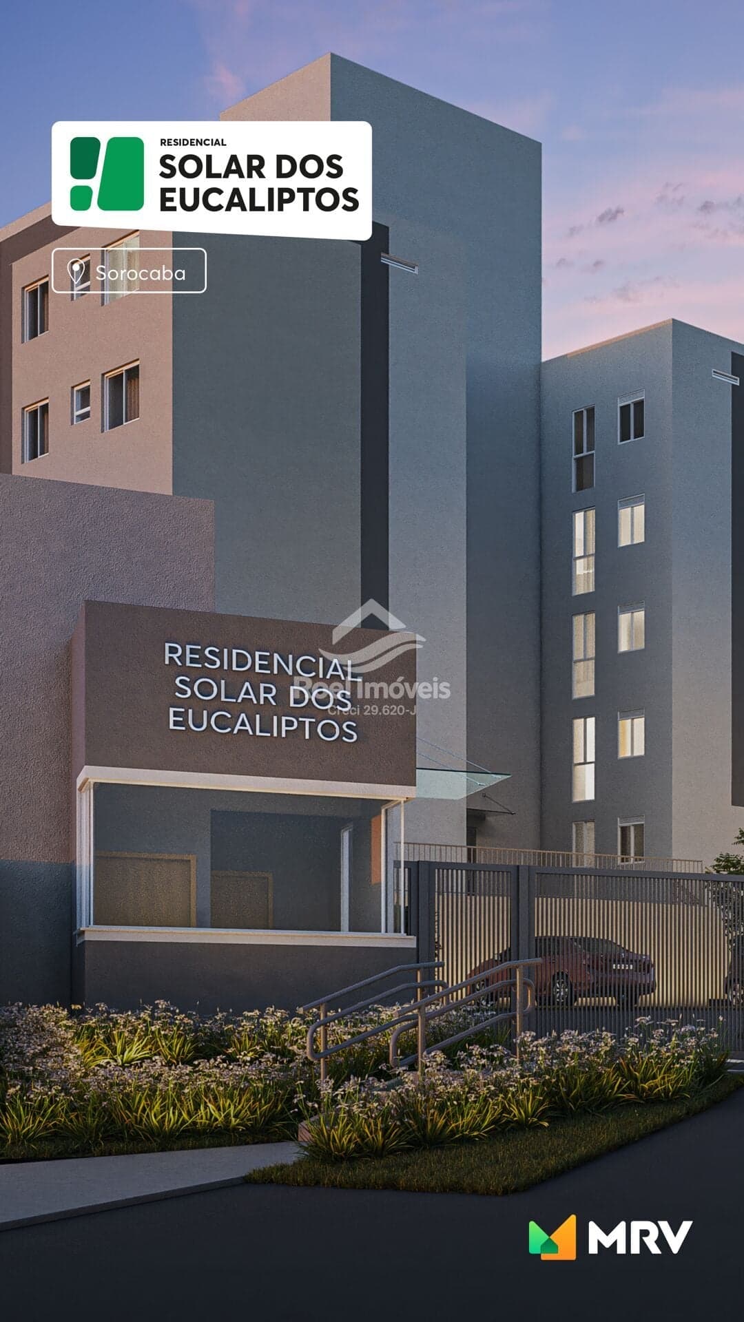Apartamento na planta, com 2 dormitórios - Próximo a Toyota Sorocaba