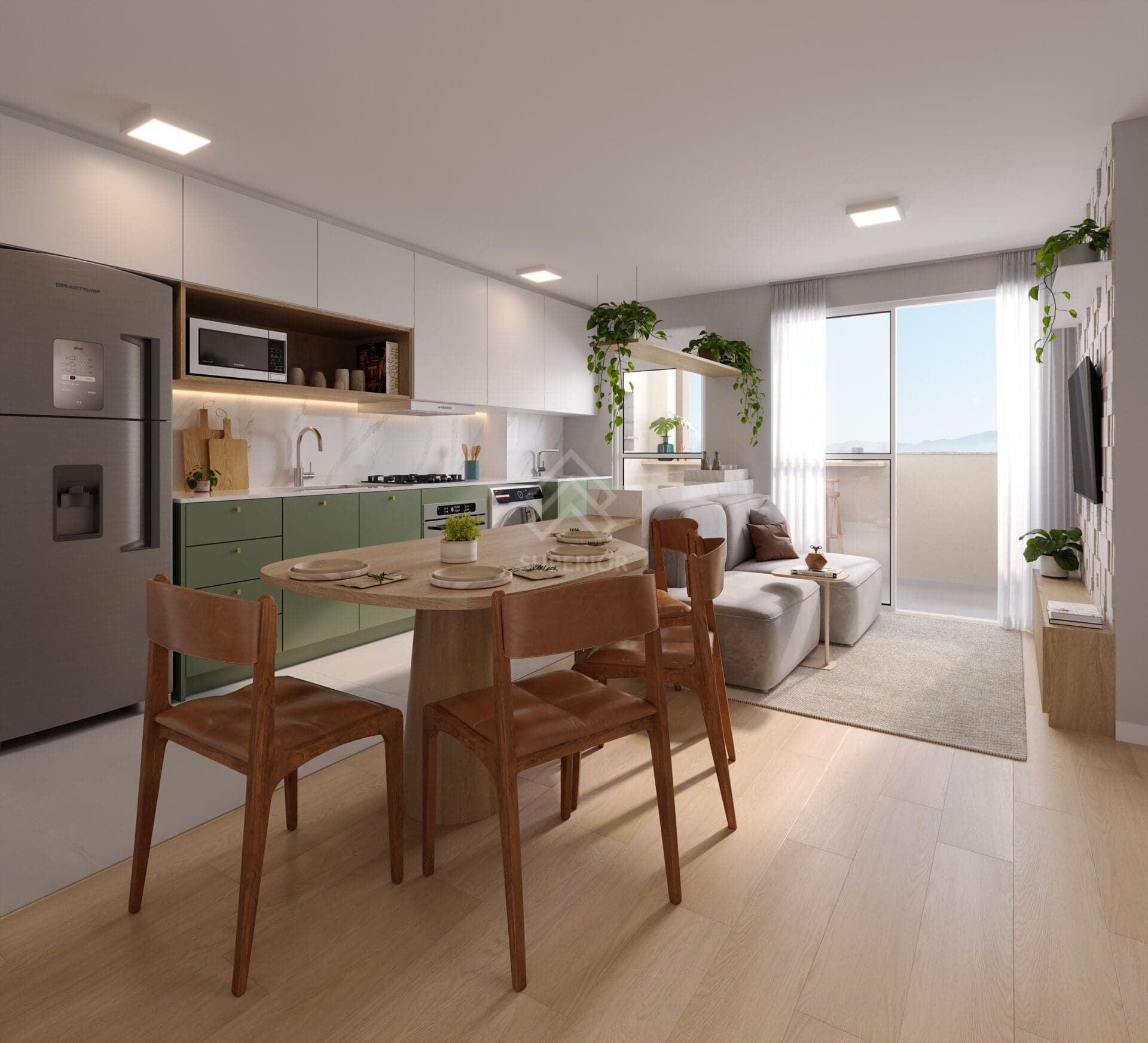 Apartamento em Cordeiros, Itajaí/SC
