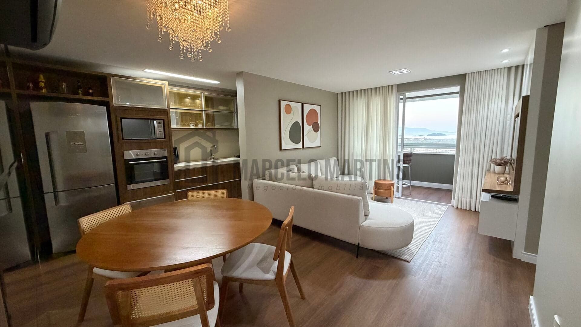 Apartamento mobiliado e decorado no Residencial Duetto — Pagani, Palhoça