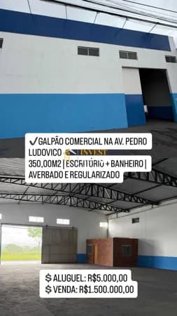 Pavilhão/Galpão à venda ou para alugar