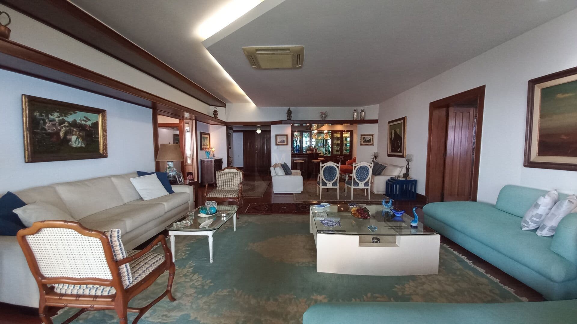 Apartamento 4 Quartos, Frente Mar, Cond. Atlântico Sul