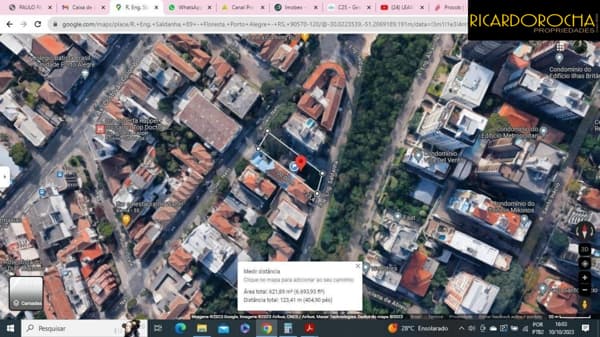 Terreno, Moinhos de Vento, Porto Alegre, RS