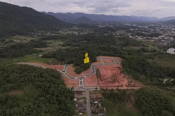 Terreno com 468 m² á venda em Timbó/SC